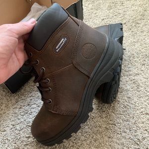 Sketchers steel toe work boots